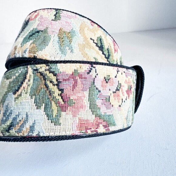 Vintage Tapestry Couch Print Grandma Style Belt - Picture 10 of 10